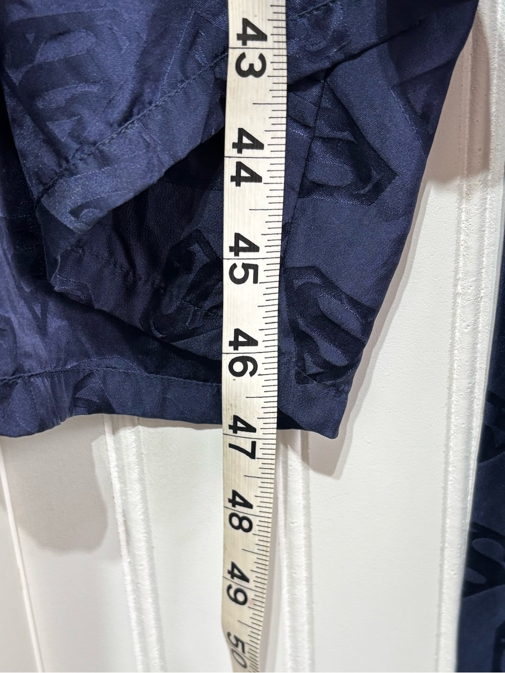 Vintage 1997 Superman 100% Silk Robe Kimono Lounge Wrap DC Comics Blue W/belt - Picture 12 of 15